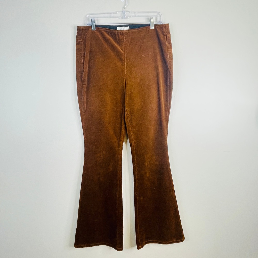 Jessica Simpson Corduroy Bootcut Pants 31 Brown Academia Old Money Western